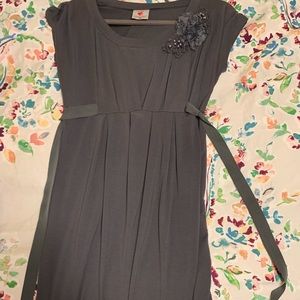 Gray maternity dress size small